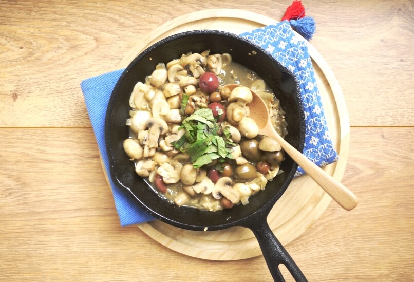橄欖菇菇 , 橄欖油