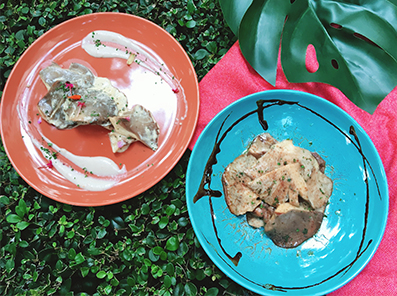 松露油燜香料鮑魚菇
