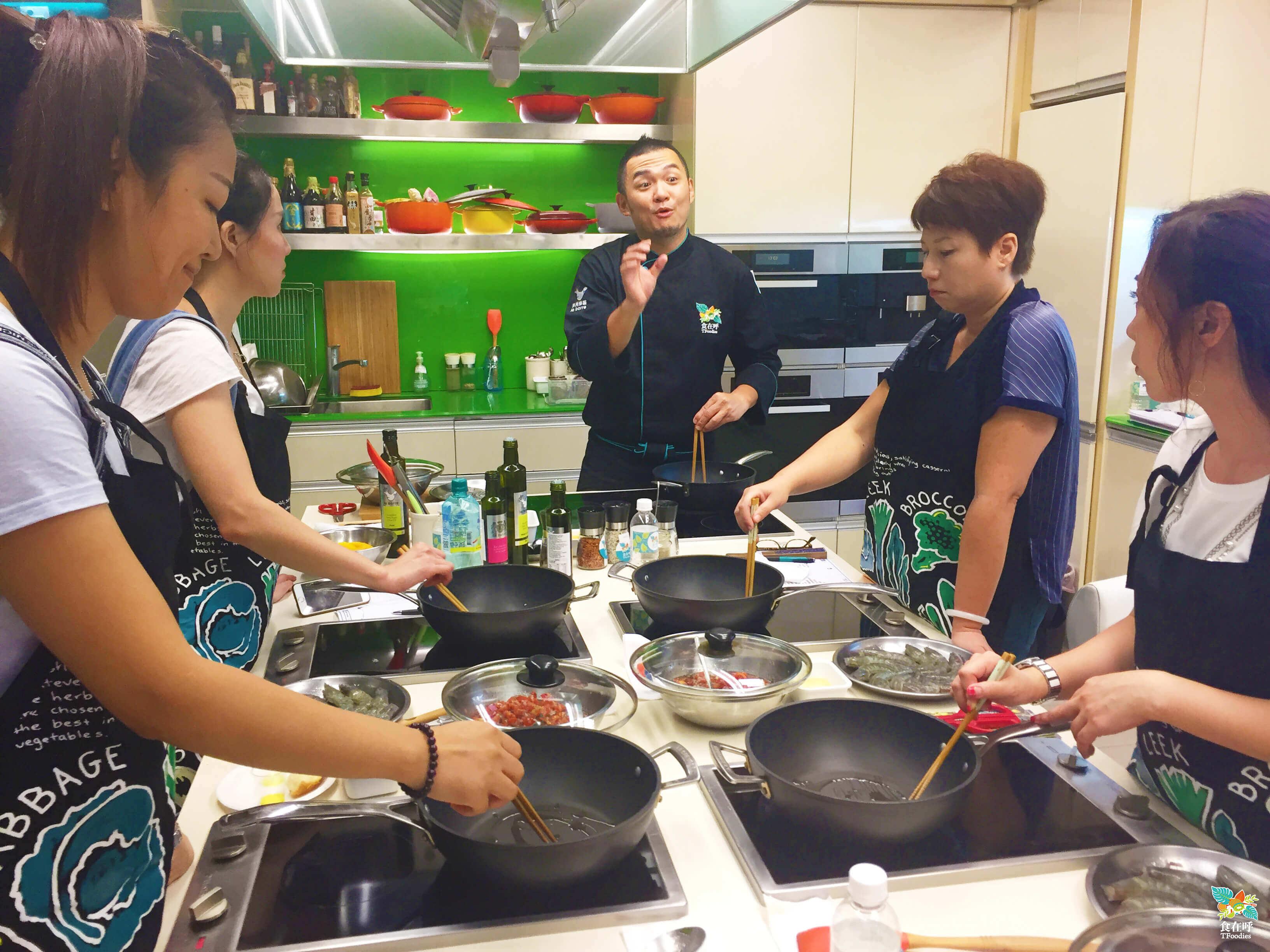 台北天母sogo百貨 橄欖油料理廚藝教室 活動照片 2