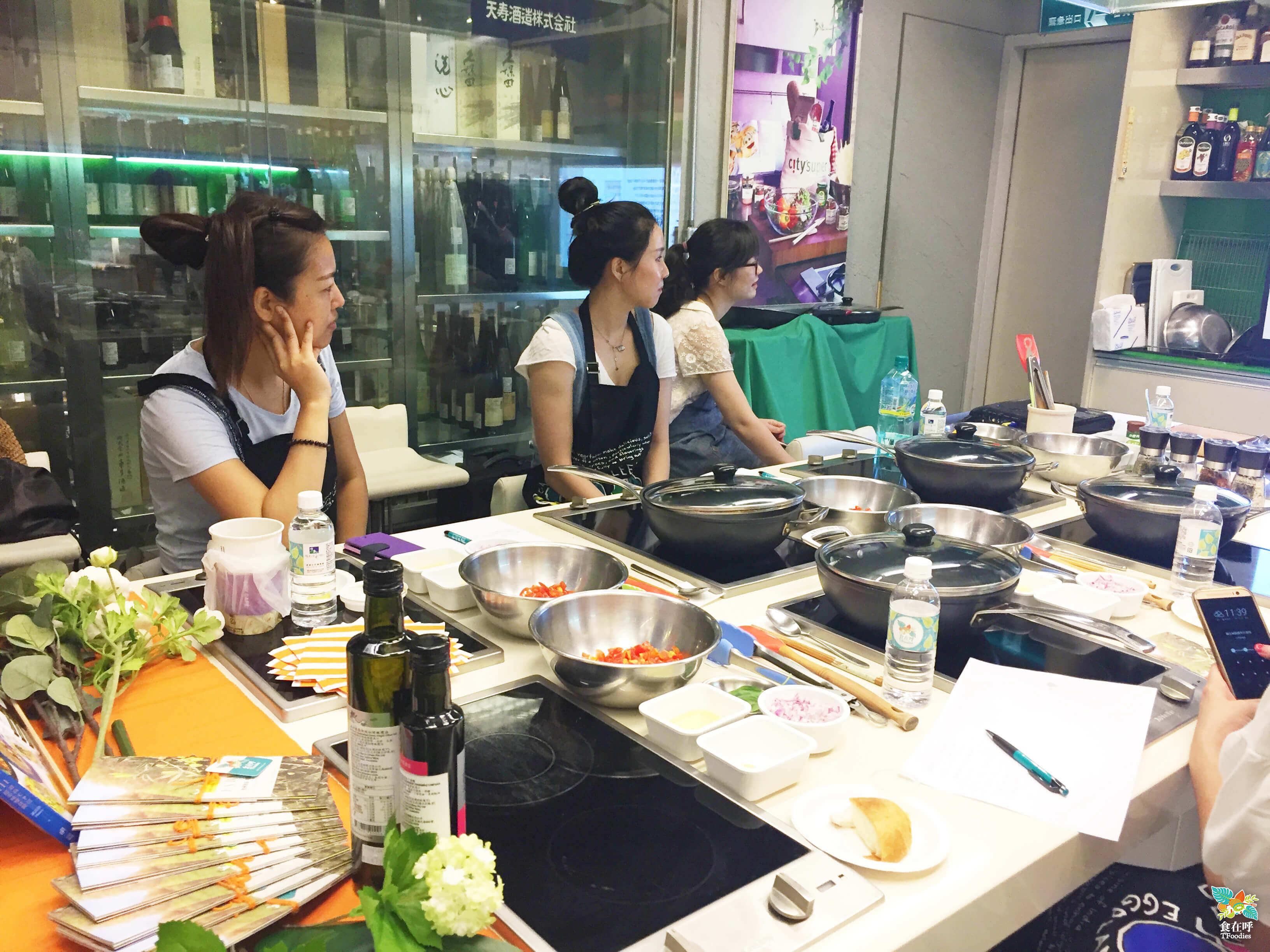 台北天母sogo百貨 橄欖油料理廚藝教室 活動照片 7