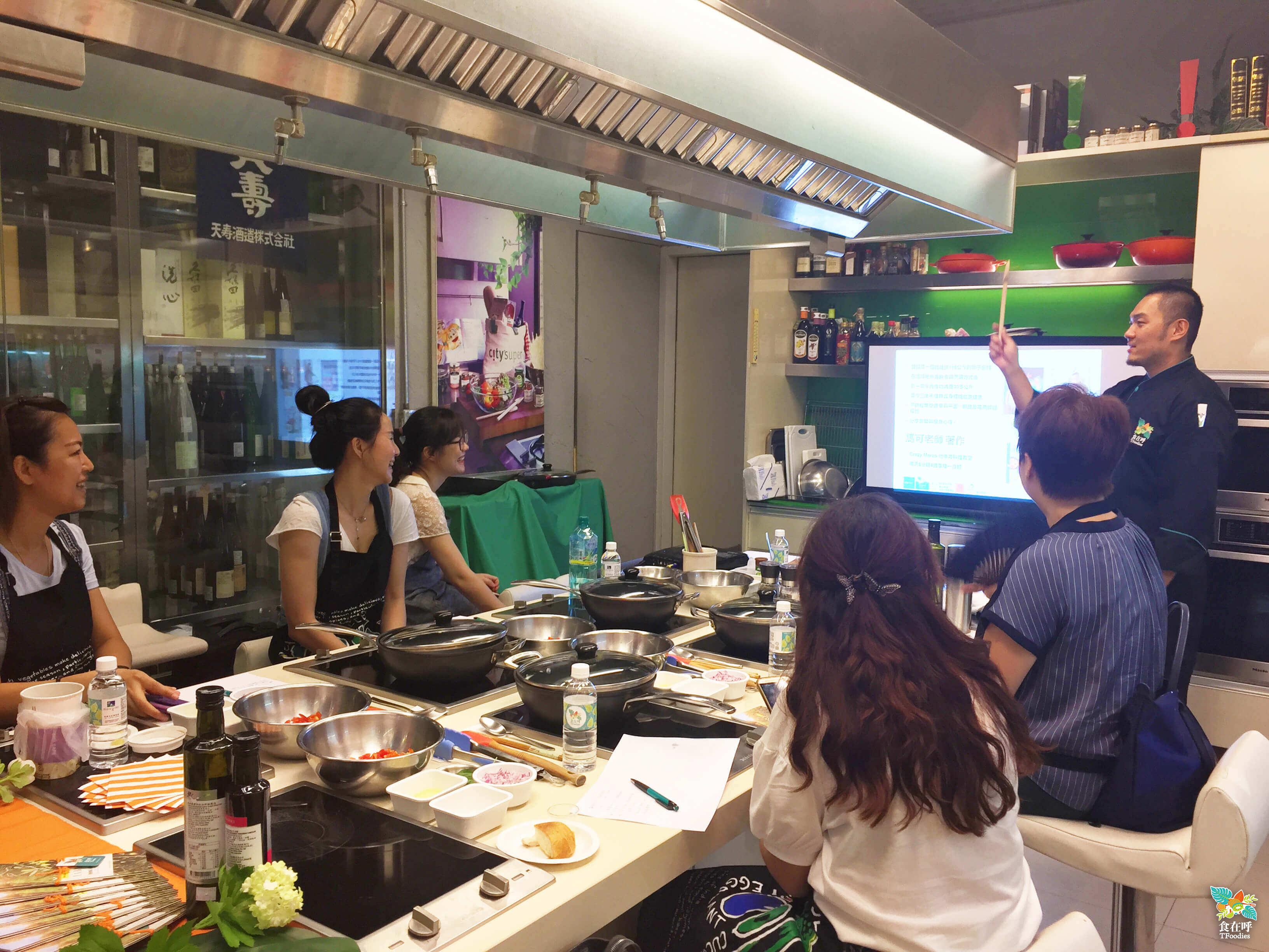 台北天母sogo百貨 橄欖油料理廚藝教室 活動照片 8