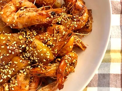 澳風杜卡鳳梨鮮蝦