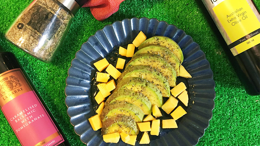 夏季鮮芒酪梨油醋沙拉, 橄欖油