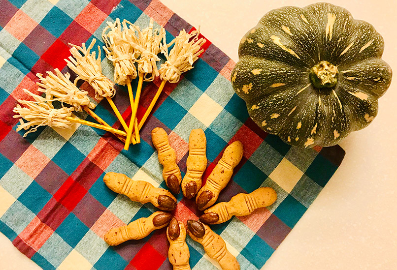 嚇到吃手手 帶掃把快跑, 橄欖油