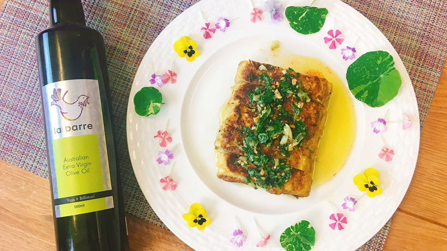 懶人青醬, 橄欖油