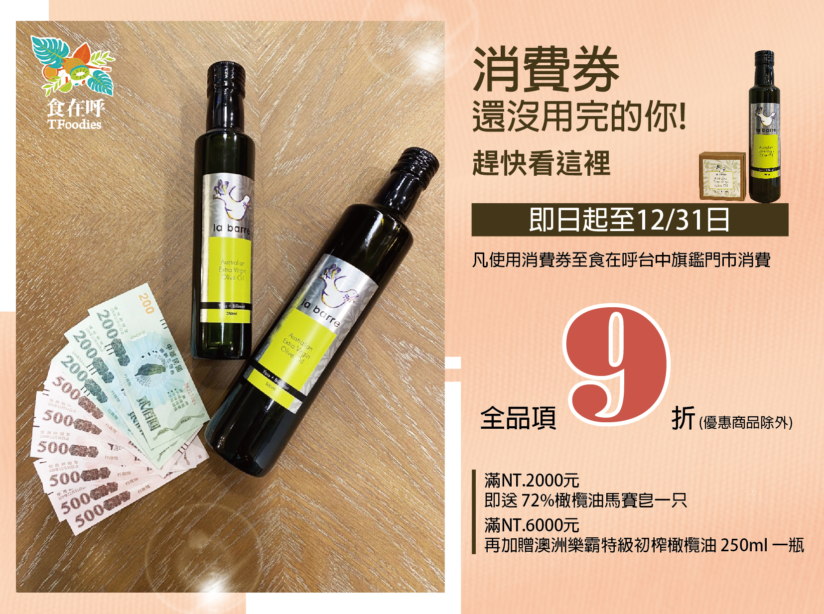 消費券 還沒用完的你!趕快看這裡‼️